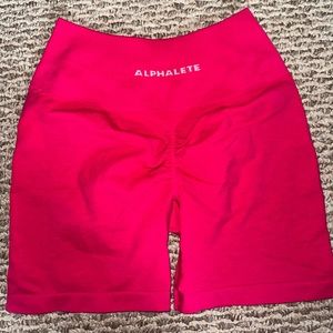 Alphalete Pink Shorts